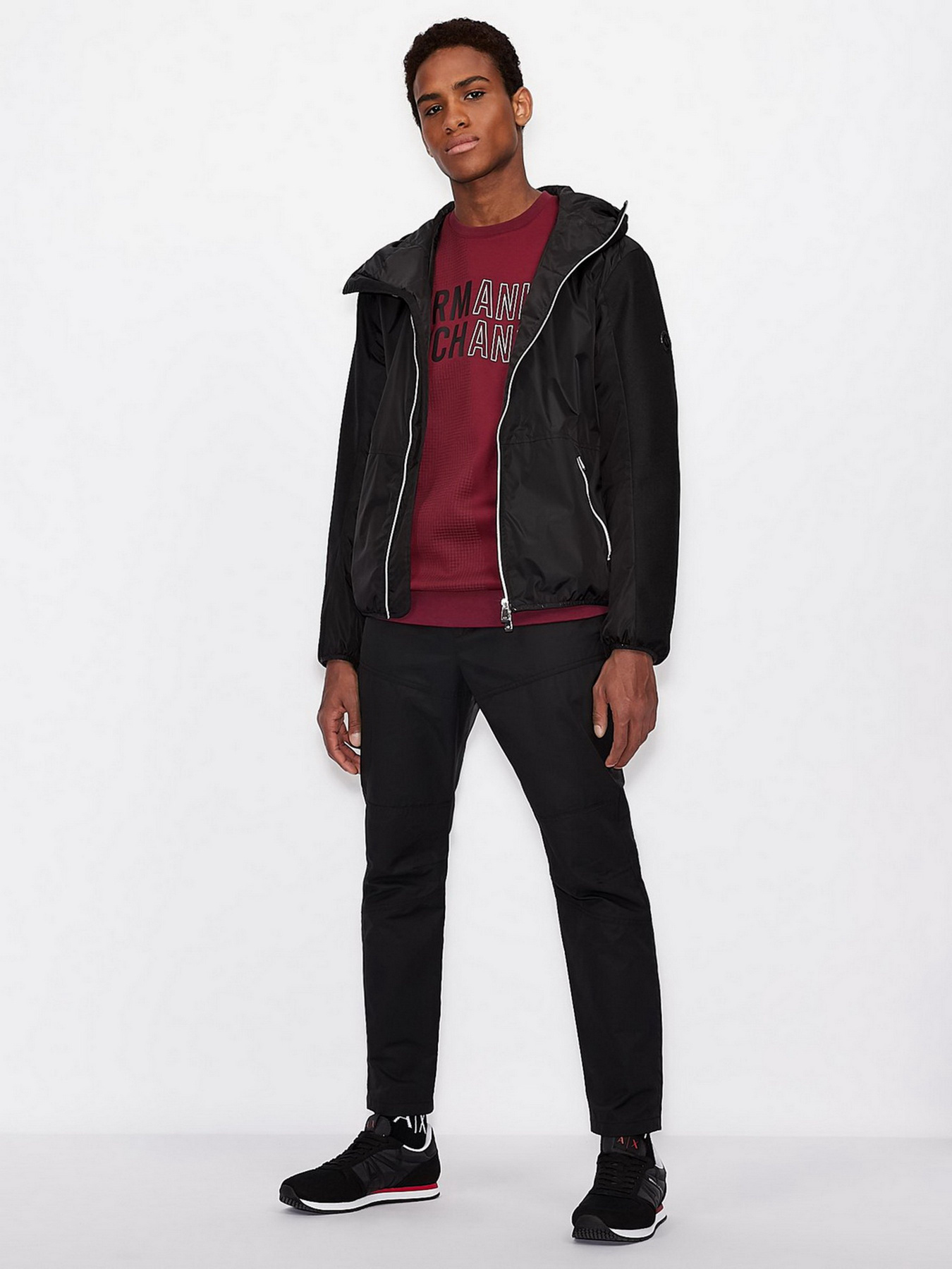 Худи и свитшоты Armani Exchange модель 6KZMFA-ZJY1Z-6452 Фото