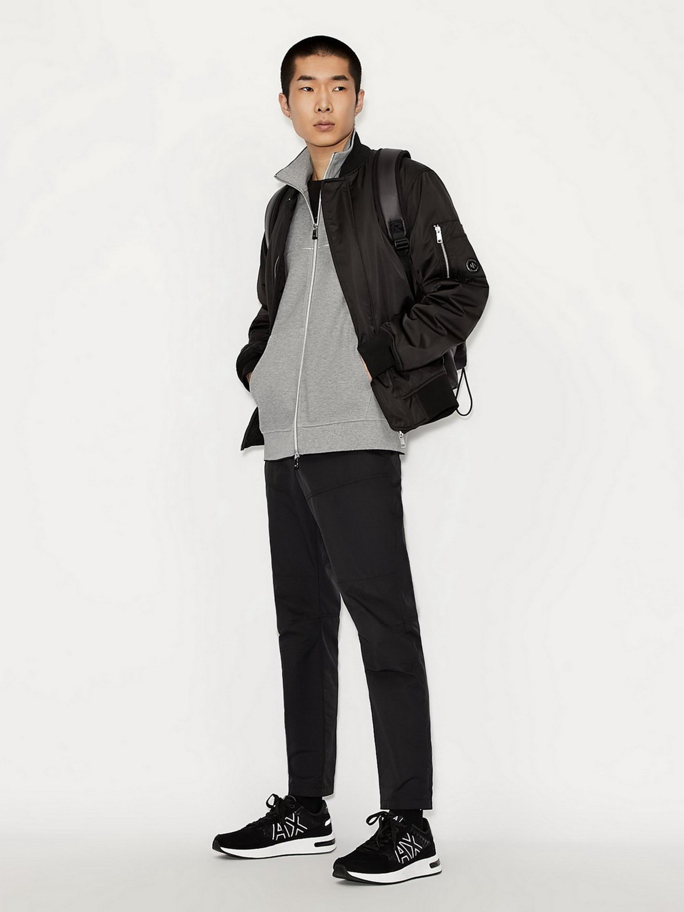 Худи и свитшоты Armani Exchange модель 6KZMFE-ZJ5NZ-3907 Фото