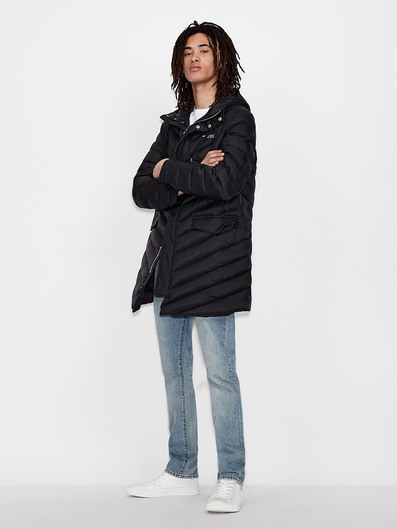Куртки и дубленки Armani Exchange модель 8NZL20-ZNW3Z-1200 Фото