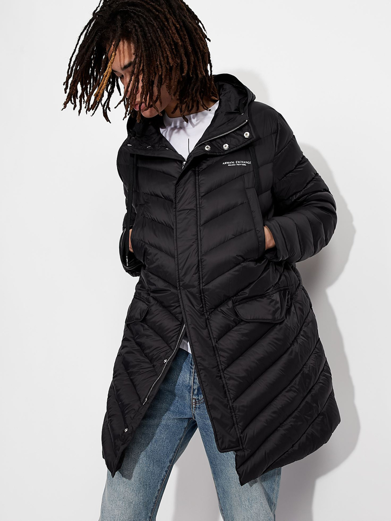 Куртки и дубленки Armani Exchange модель 8NZL20-ZNW3Z-1200 Фото