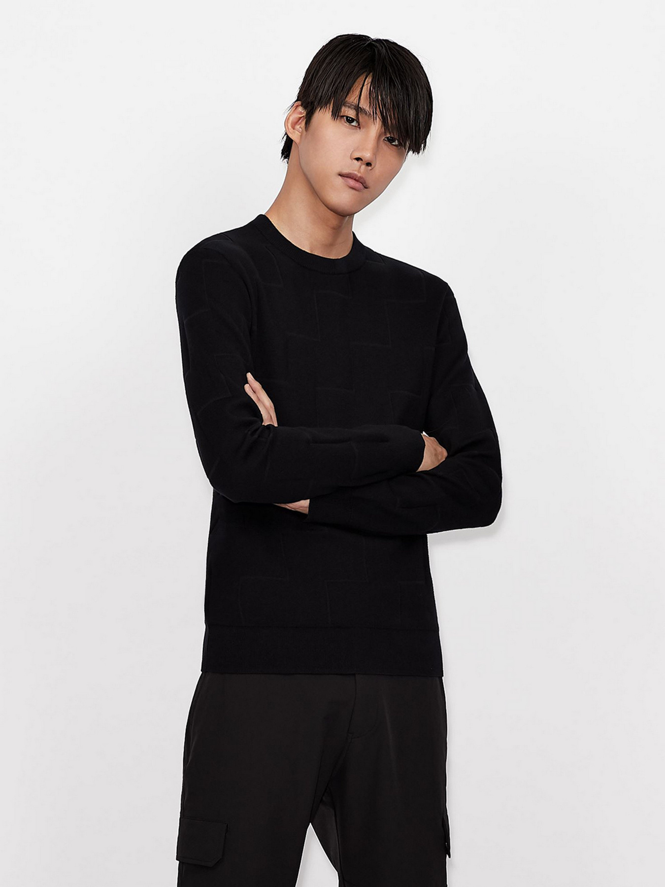 Светри та кардигани Armani Exchange модель 6KZM1E-ZM1DZ-1200 Светри та кардигани Armani Exchange модель 6KZM1E-ZM1DZ-1200 Фото