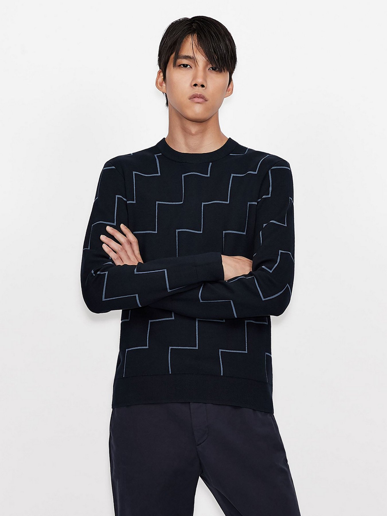 Светри та кардигани Armani Exchange модель 6KZM1E-ZM1DZ-2588 Светри та кардигани Armani Exchange модель 6KZM1E-ZM1DZ-2588 Фото
