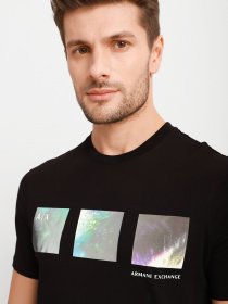 Футболки и поло Armani Exchange модель 6KZTLE-ZJH4Z-1200 Фото