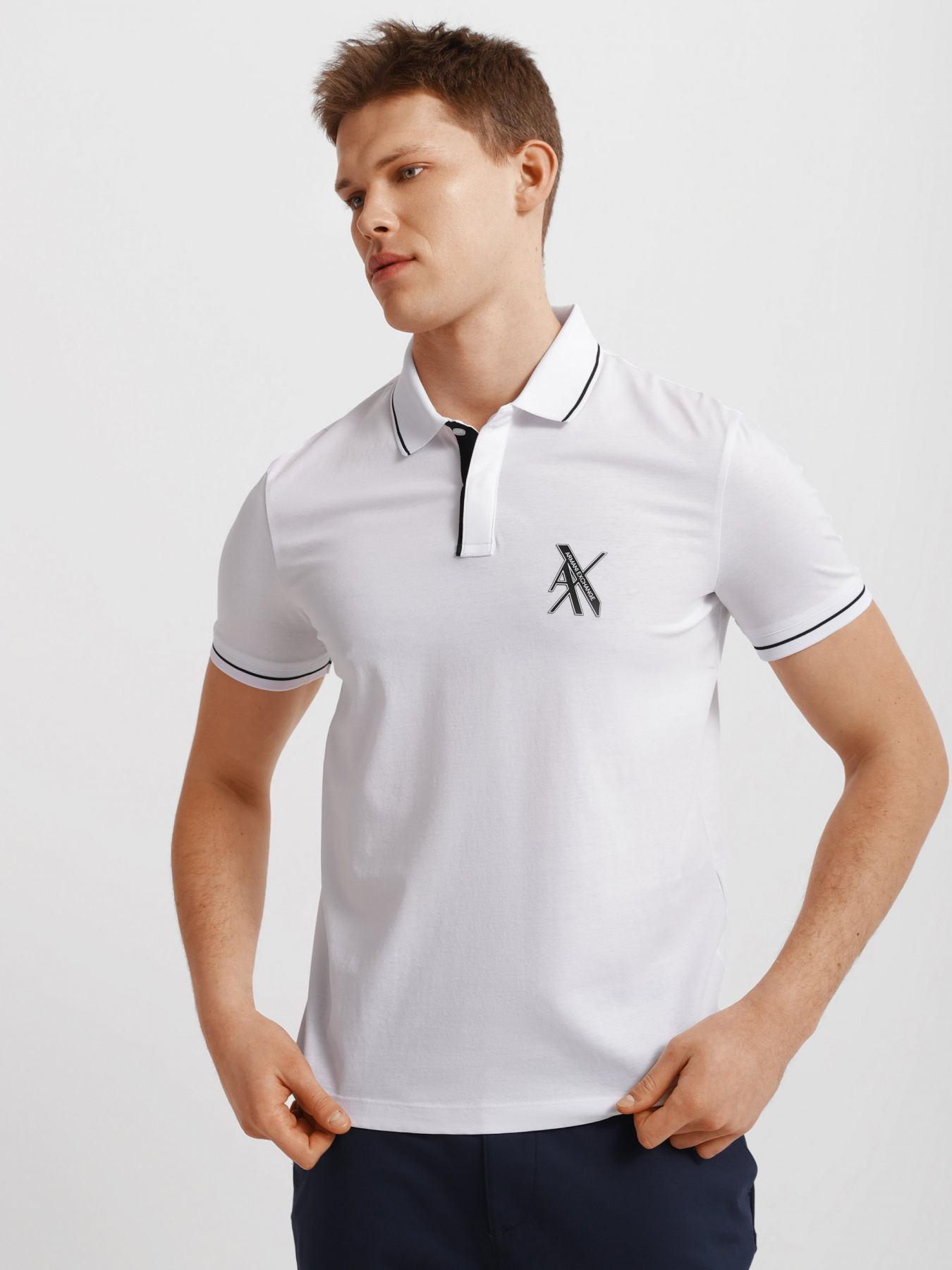 Футболки и поло Armani Exchange модель 3KZFLA-ZJ9AZ-1100 Фото