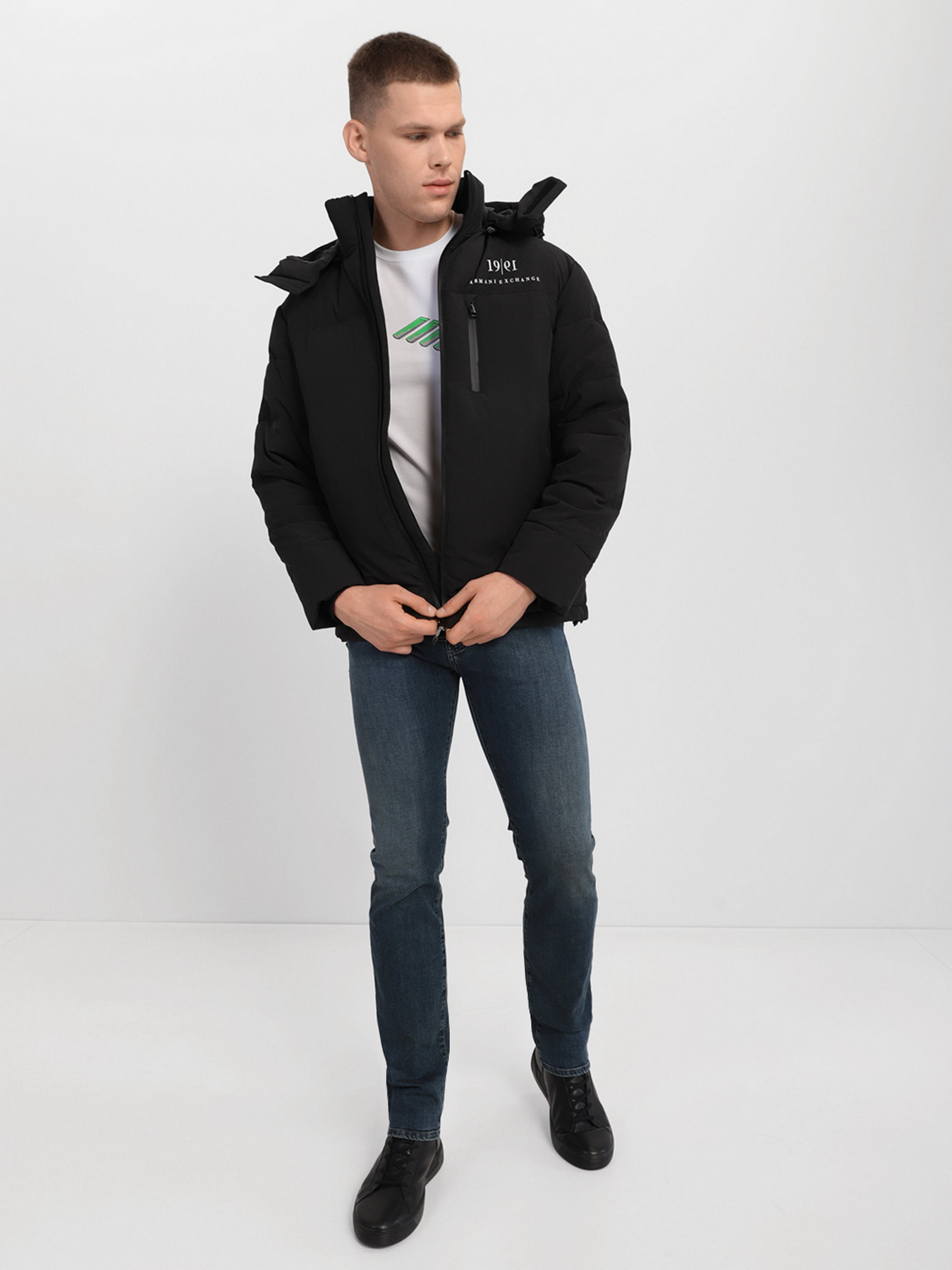 Куртки та дублянки Armani Exchange модель 6KZB12-ZNICZ-1200 Куртки та дублянки Armani Exchange модель 6KZB12-ZNICZ-1200 Фото