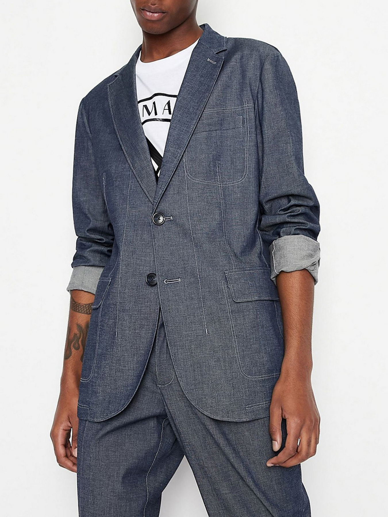 Пиджаки Armani Exchange модель 3LZGG1-Z1MMZ-1500 Пиджаки Armani Exchange модель 3LZGG1-Z1MMZ-1500 Фото