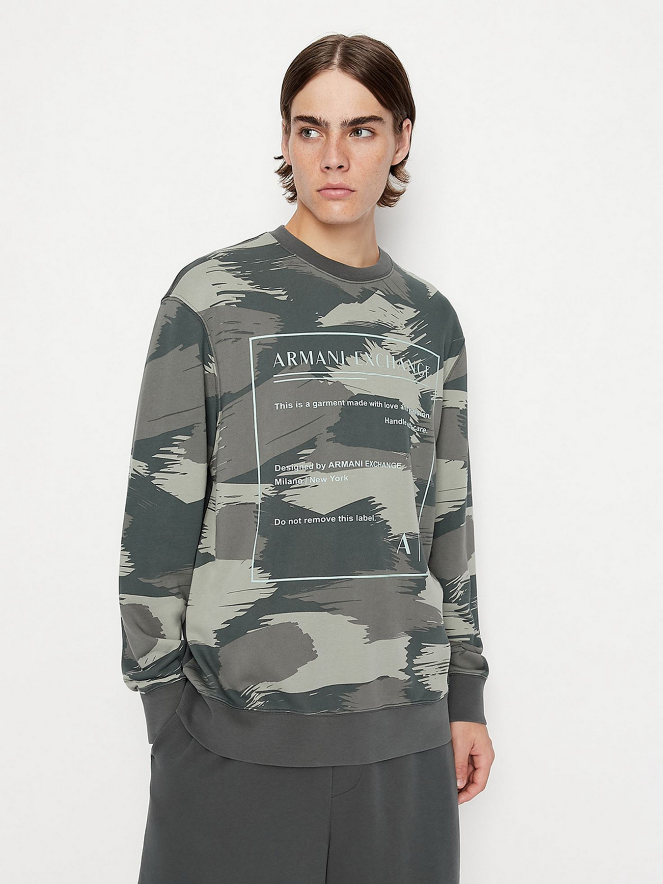 Худи и свитшоты Armani Exchange модель 3LZMHB-ZJEFZ-25BE Фото