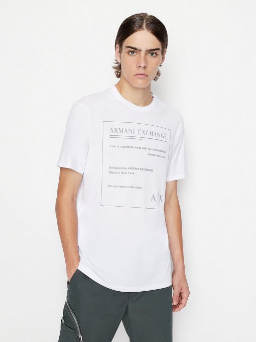 Футболки и поло Armani Exchange модель 3LZTHD-ZJH4Z-1100 Фото
