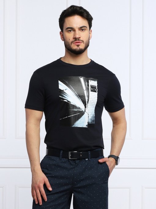 Футболки и поло Armani Exchange модель 3LZTJD-ZJBVZ-1510 Фото