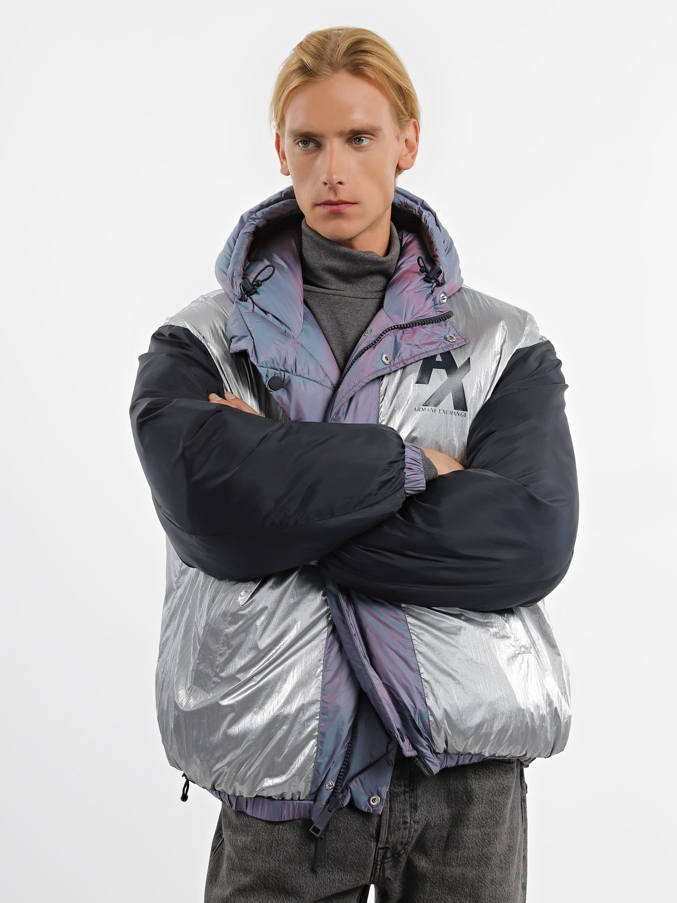 Куртки та дублянки Armani Exchange модель 6LZB48-ZNUXZ-4884 Фото