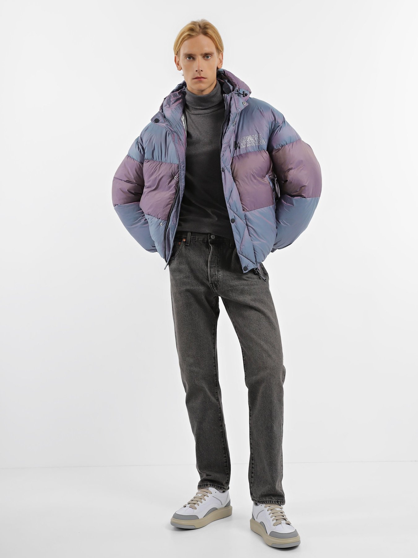 Куртки та дублянки Armani Exchange модель 6LZB48-ZNUXZ-4884 Фото