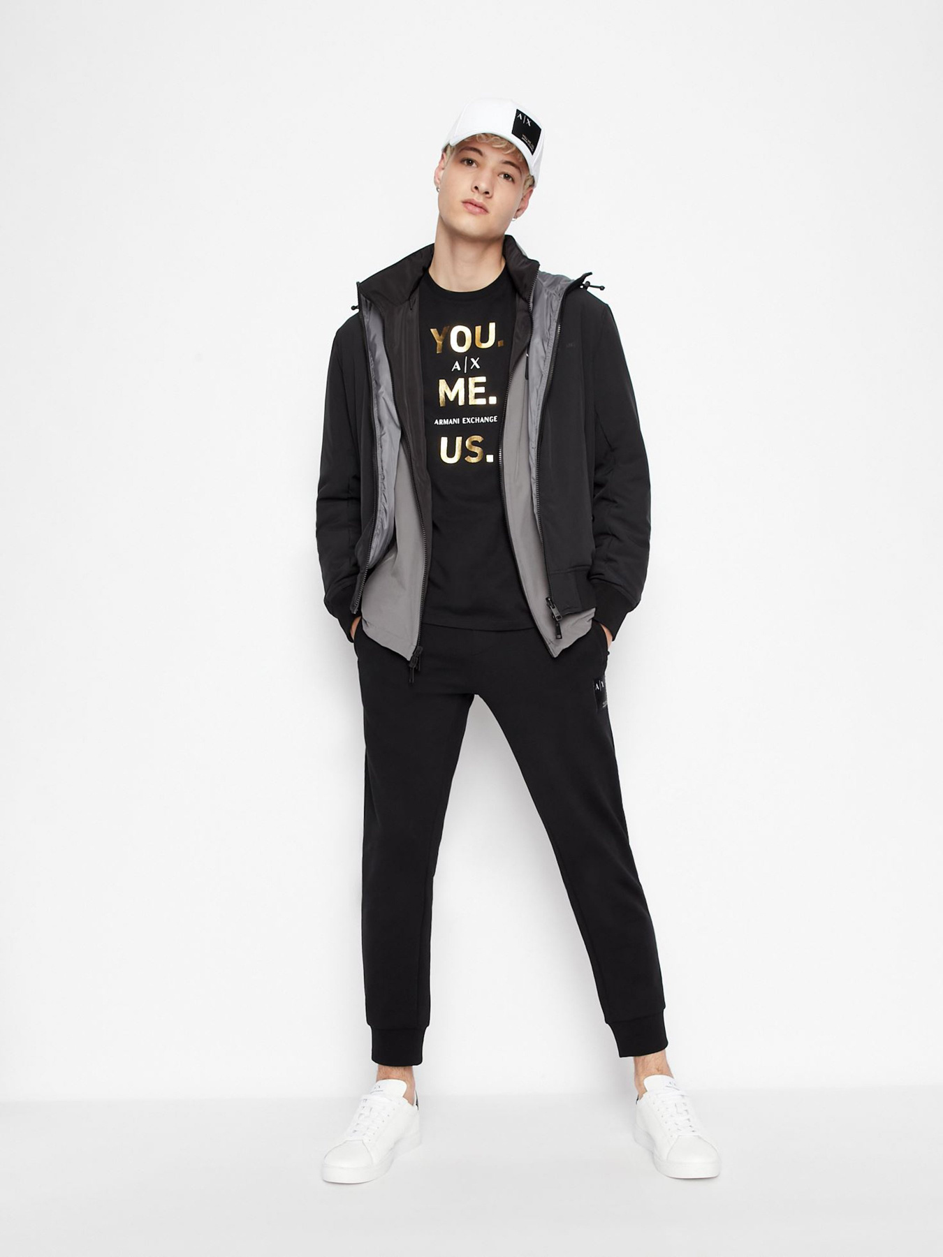 Футболки і поло Armani Exchange YOU.ME.US. модель 6LZTAX-ZJFCZ-1200 Фото