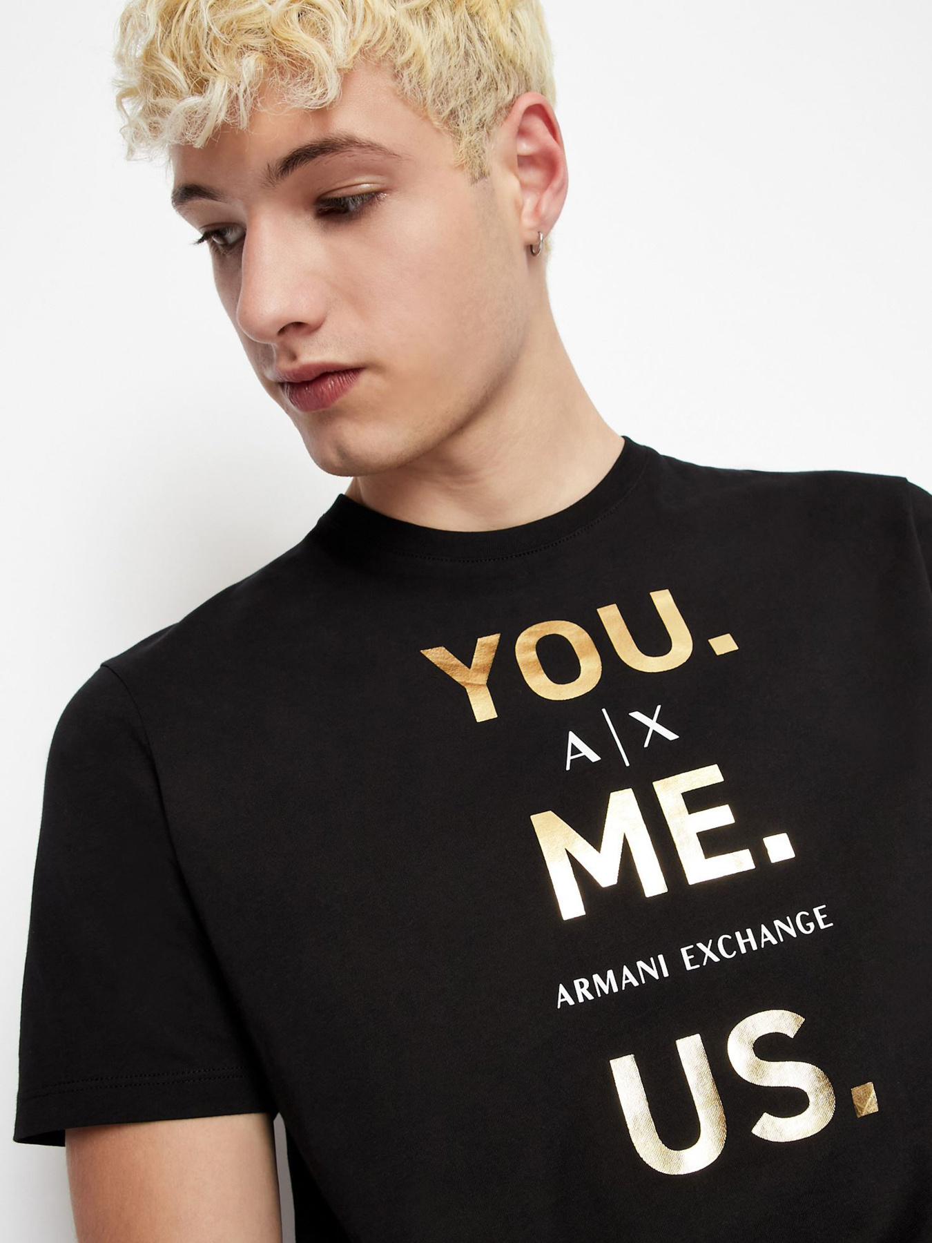 Футболки і поло Armani Exchange YOU.ME.US. модель 6LZTAX-ZJFCZ-1200 Фото