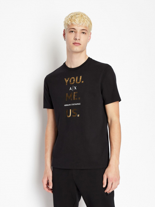 Футболки і поло Armani Exchange YOU.ME.US. модель 6LZTAX-ZJFCZ-1200 Фото