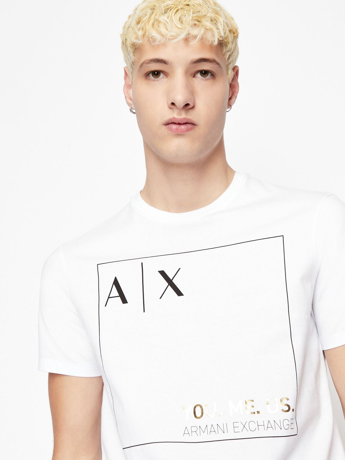 Футболки і поло Armani Exchange YOU.ME.US. модель 6LZTAY-ZJFCZ-1100 Фото