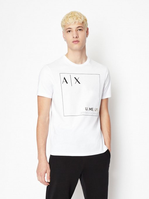 Футболки і поло Armani Exchange YOU.ME.US. модель 6LZTAY-ZJFCZ-1100 Фото