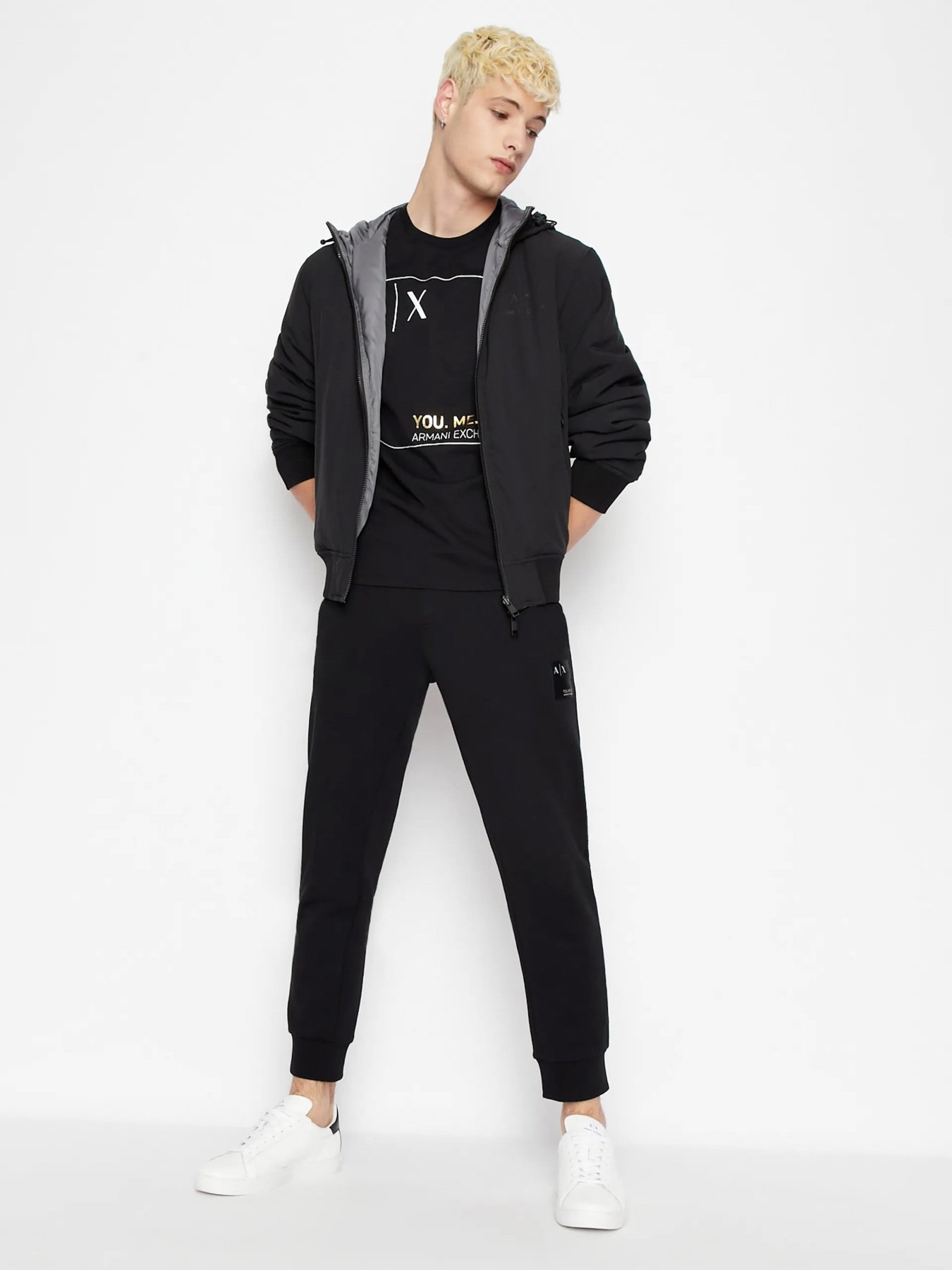 Футболки і поло Armani Exchange YOU.ME.US. модель 6LZTAY-ZJFCZ-1200 Фото