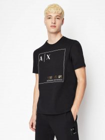 Футболки і поло Armani Exchange YOU.ME.US. модель 6LZTAY-ZJFCZ-1200 Фото