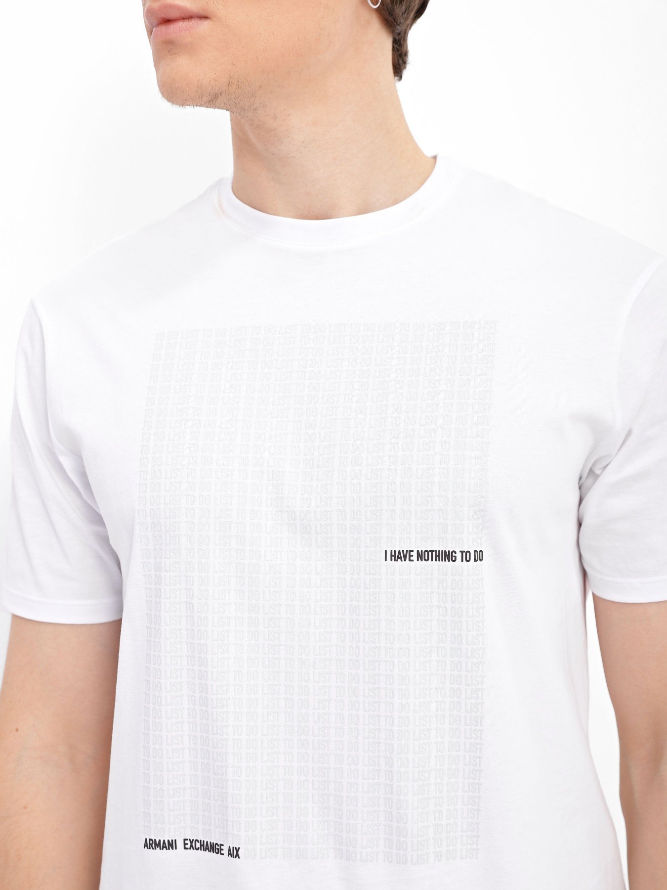 Футболки і поло Armani Exchange модель 6LZTBR-ZJA5Z-1100 Фото