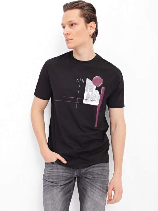 Футболки и поло Armani Exchange модель 6LZTHJ-ZJBVZ-1200 Фото