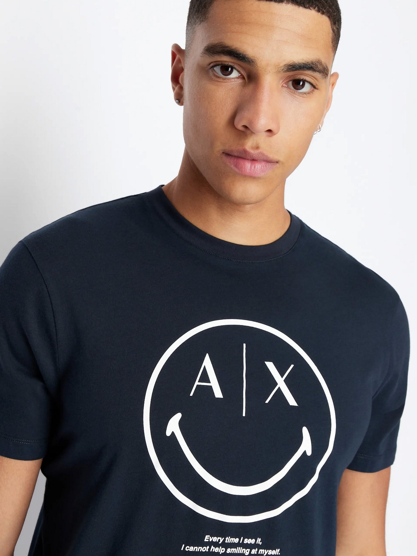 Футболки и поло Armani Exchange Smile модель 6LZTJS-ZJ8EZ-1510 Футболки и поло Armani Exchange Smile модель 6LZTJS-ZJ8EZ-1510 Фото