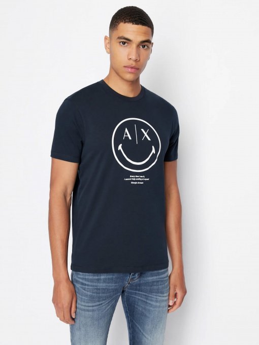 Футболки и поло Armani Exchange Smile модель 6LZTJS-ZJ8EZ-1510 Фото
