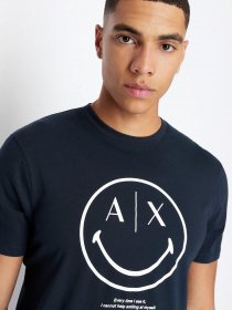 Футболки и поло Armani Exchange Smile модель 6LZTJS-ZJ8EZ-1510 Фото