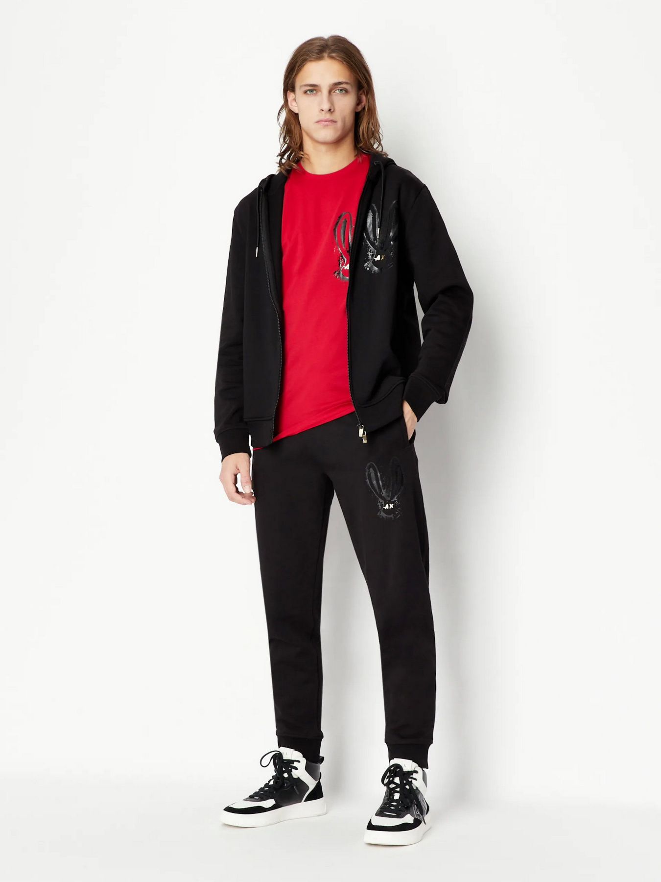Футболки и поло Armani Exchange Lunar New Year модель 3RZTEG-ZJ9AZ-1435 Фото