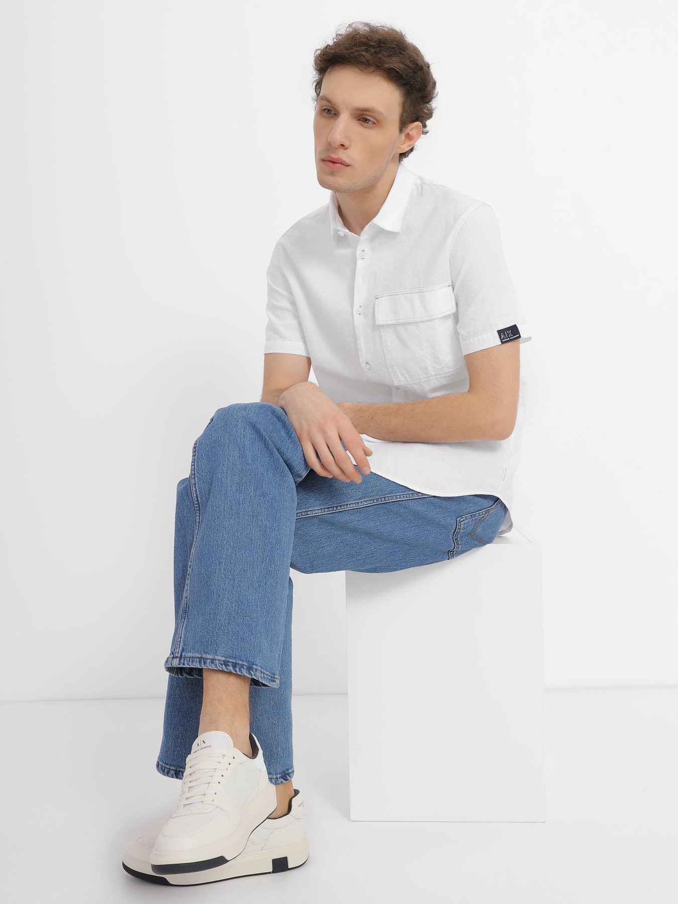 Рубашки Armani Exchange модель 3RZC15-ZN1NZ-81AZ Фото