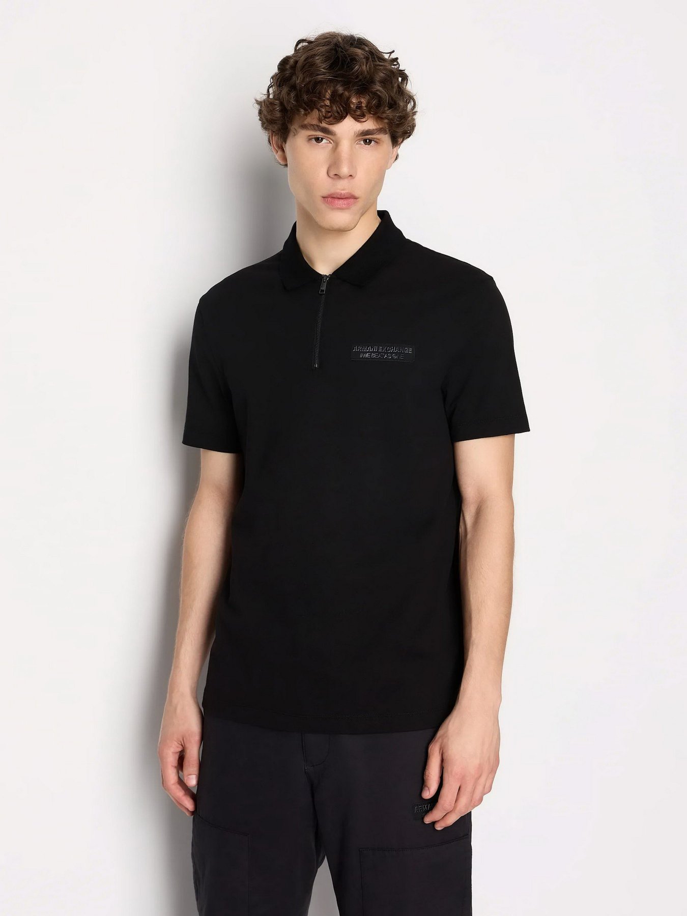 Футболки и поло Armani Exchange We beats as one модель 6RZFHF-ZJYCZ-1200 Фото