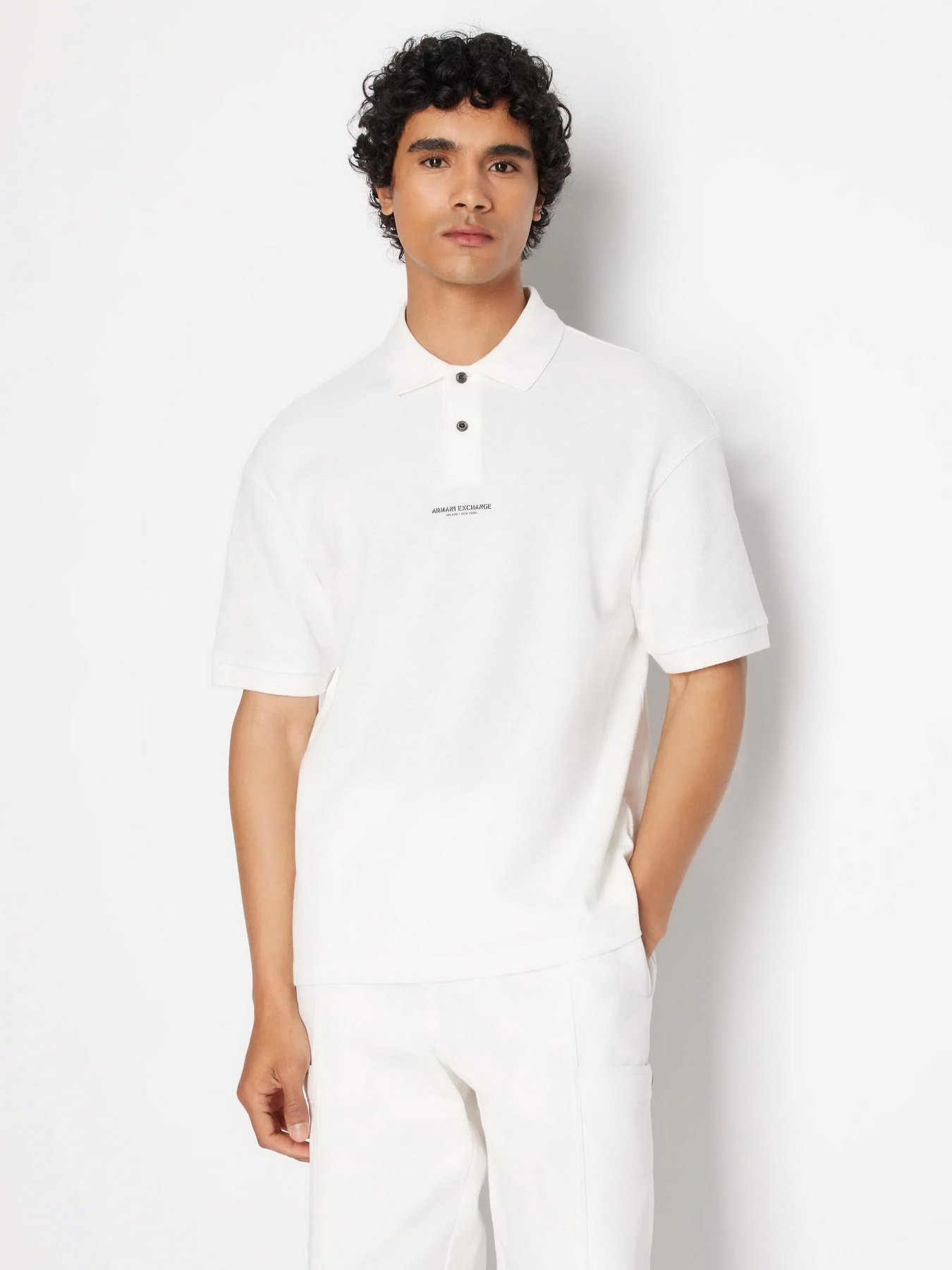 Футболки и поло Armani Exchange модель 6RZFLE-ZJM5Z-1116 Фото