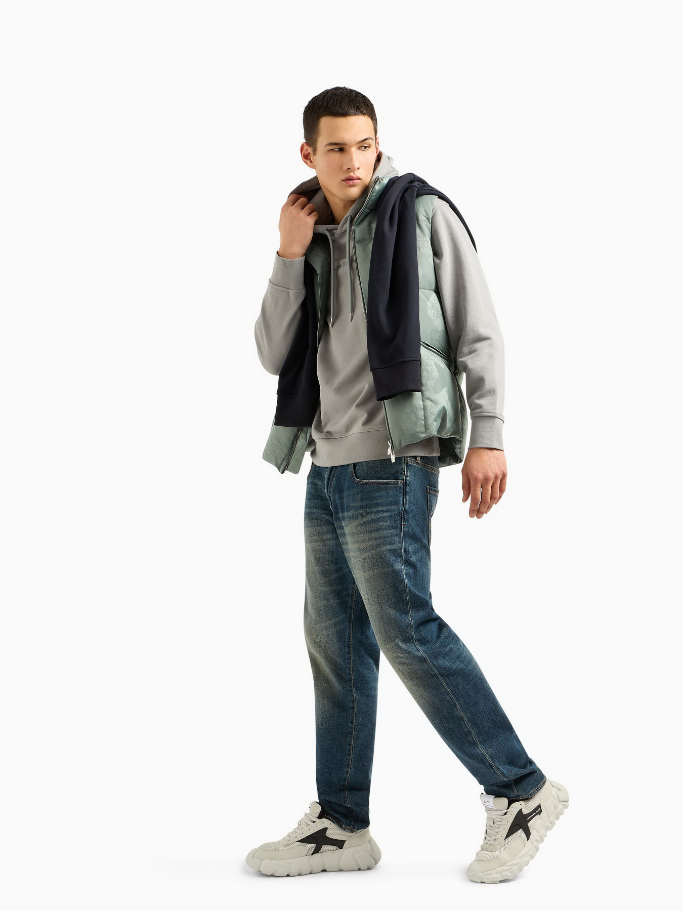 Худи и свитшоты Armani Exchange модель 3DZMLF-ZJ4XZ-1996 Худи и свитшоты Armani Exchange модель 3DZMLF-ZJ4XZ-1996 Фото