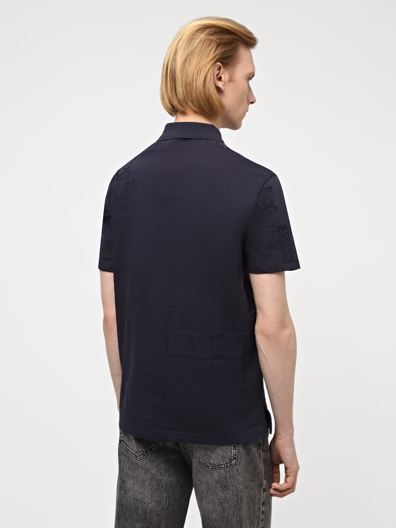 Футболки и поло Armani Exchange Allover Logo модель 3DZFHM-ZJ2ZZ-15CX Футболки и поло Armani Exchange Allover Logo модель 3DZFHM-ZJ2ZZ-15CX Фото