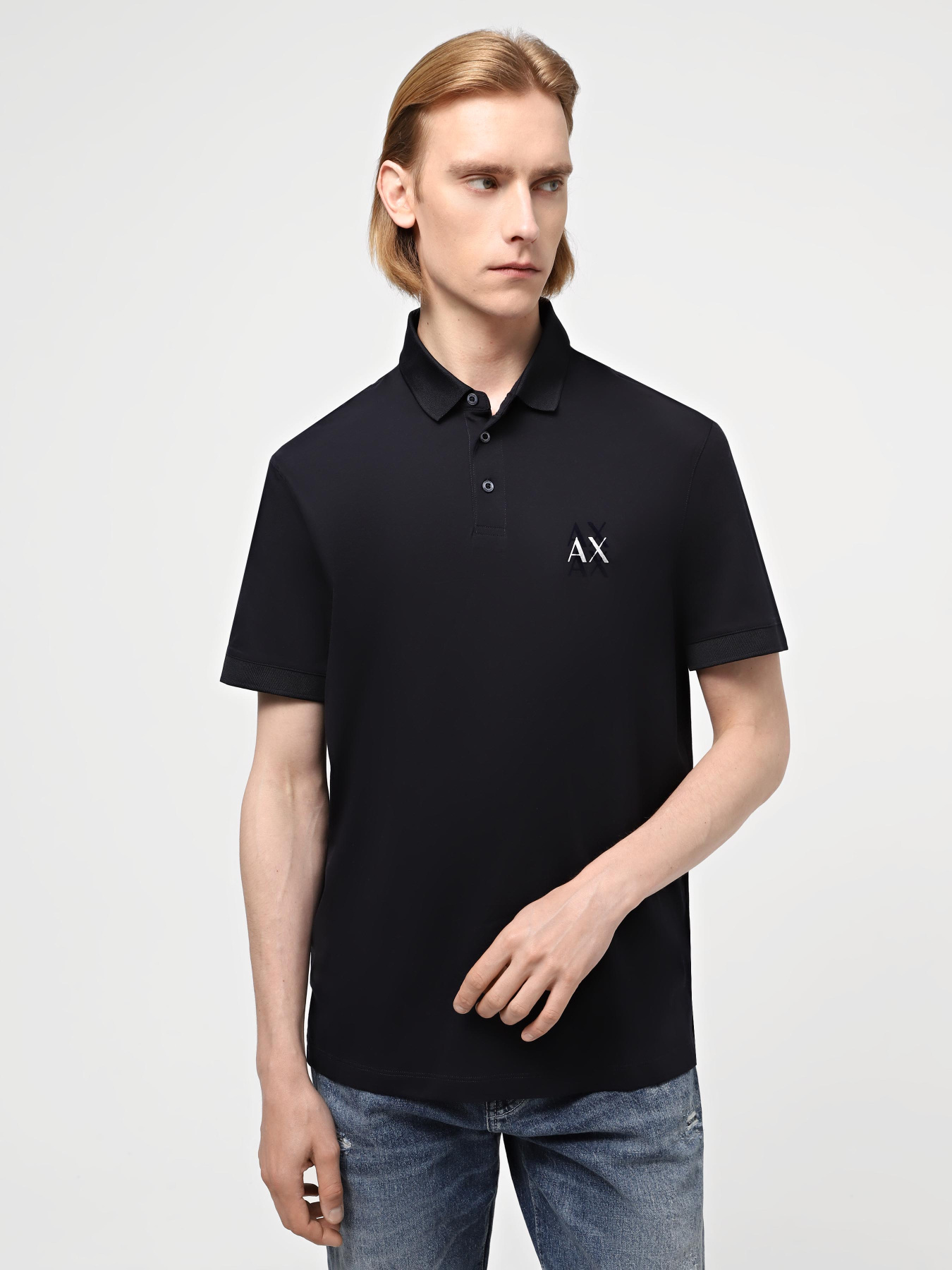 Футболки и поло Armani Exchange модель 3DZFSA-ZJ9AZ-1583 Фото