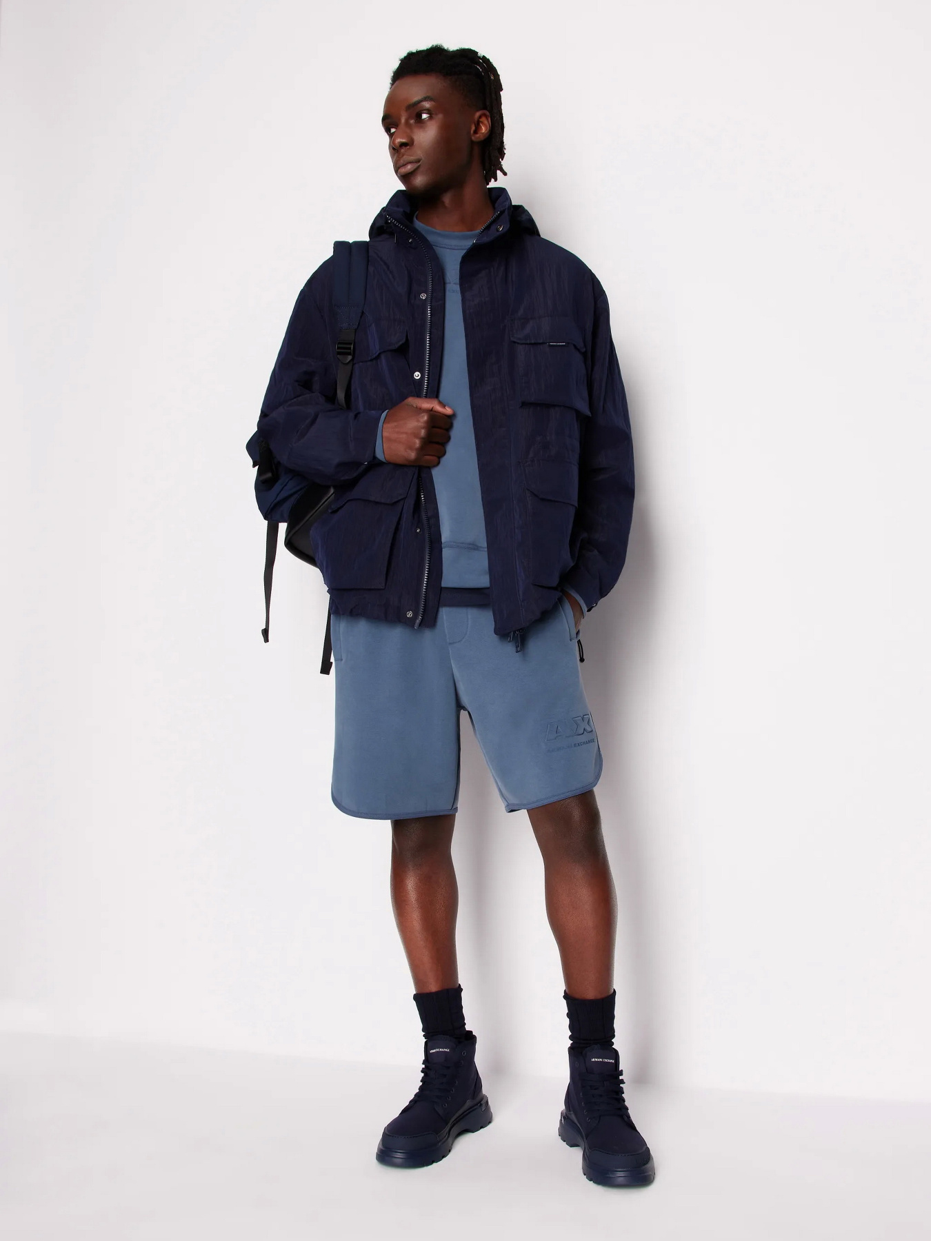 Худи и свитшоты Armani Exchange модель 3DZMAA-ZJUBZ-45AM Худи и свитшоты Armani Exchange модель 3DZMAA-ZJUBZ-45AM Фото