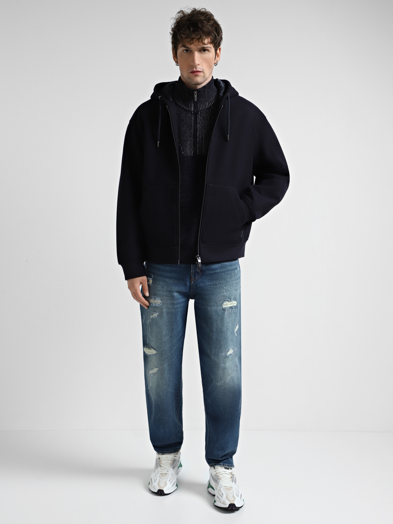 Худи и свитшоты Armani Exchange модель 6DZB34-ZN5PZ-1510 Фото