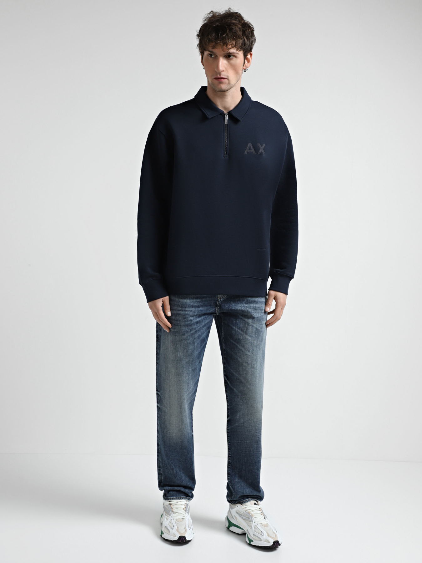 Худи и свитшоты Armani Exchange модель 6DZMAB-ZJKAZ-1510 Фото
