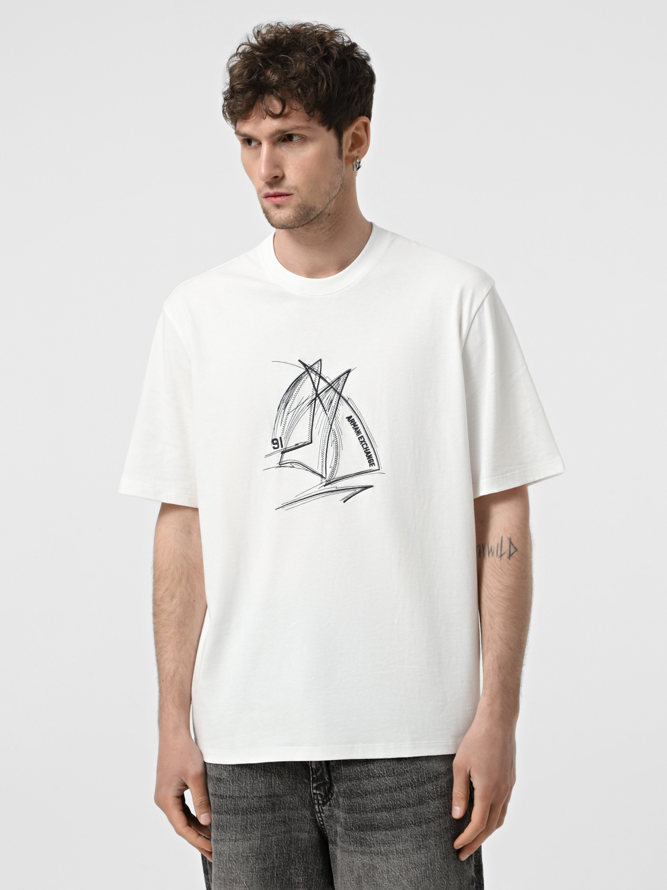Футболки и поло Armani Exchange модель XM000273-AF10361-U0009 Фото