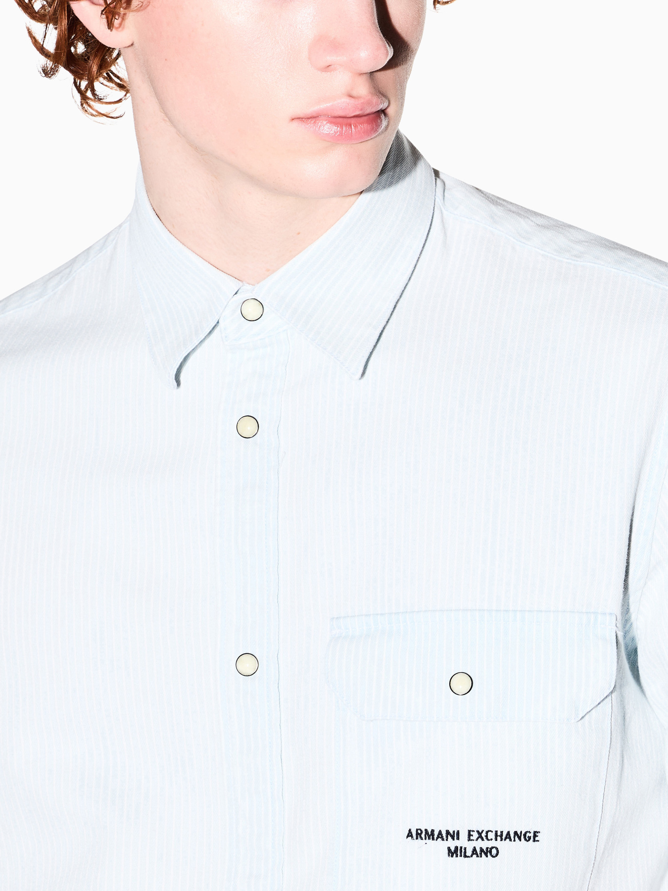 Рубашки Armani Exchange модель XM002266-AF22638-FB380 Рубашки Armani Exchange модель XM002266-AF22638-FB380 Фото