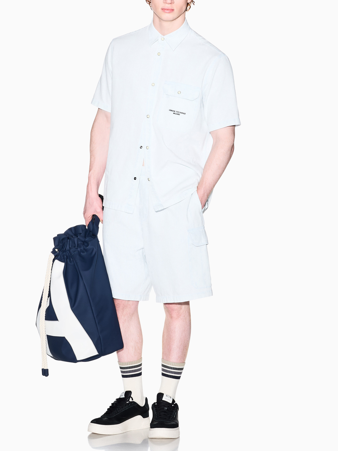 Рубашки Armani Exchange модель XM002266-AF22638-FB380 Рубашки Armani Exchange модель XM002266-AF22638-FB380 Фото