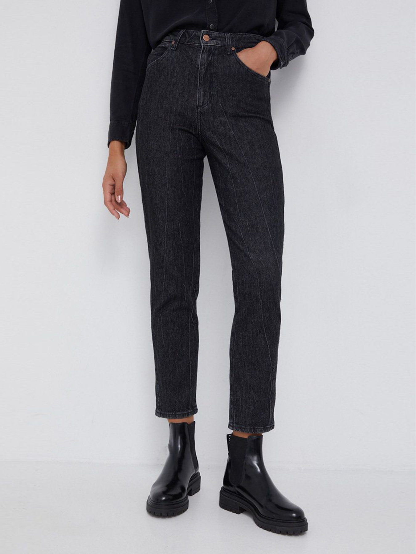 Джинсы Wrangler Mom модель W24641352_32 Фото