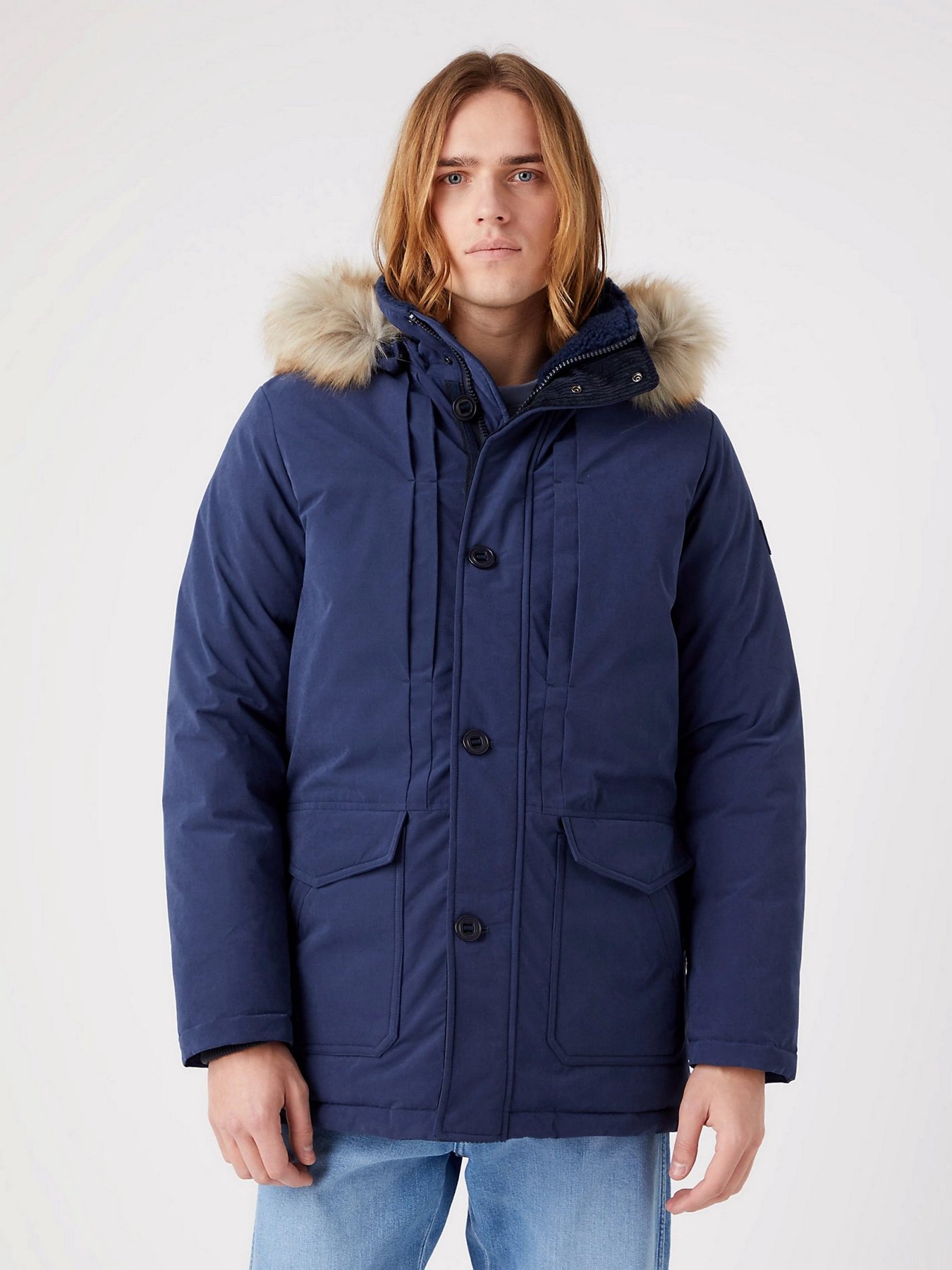 Куртки та дублянки Wrangler Parka Jacket модель W4E6X711400 Фото