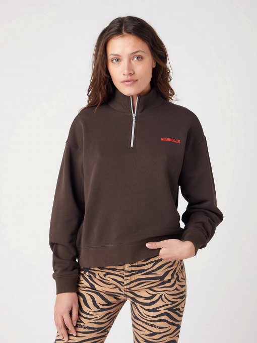 Худи и свитшоты Wrangler Half Zip модель W6Q5FAH3800 Фото