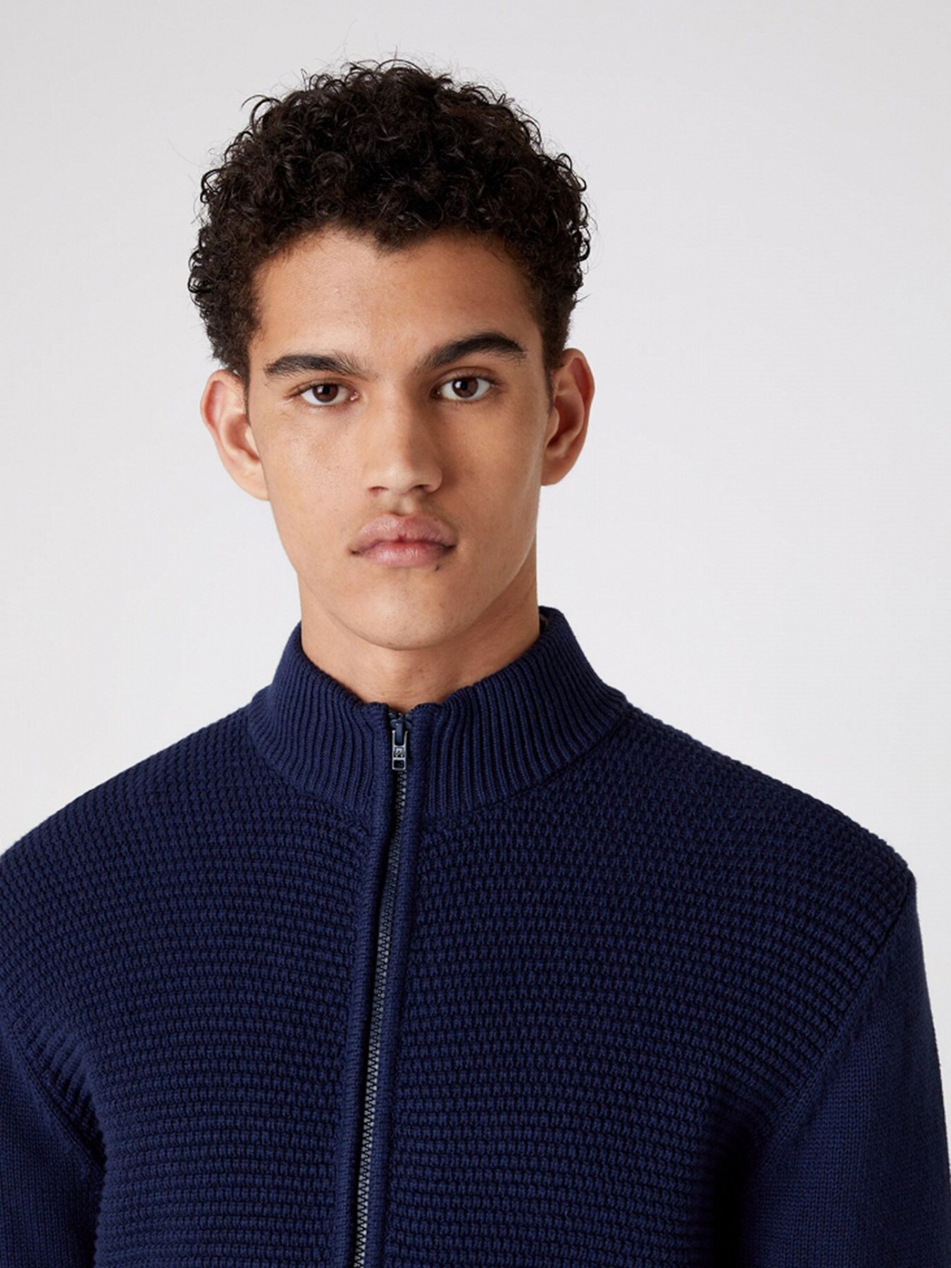 Худи и свитшоты Wrangler Full Zip Knit модель W8B5QO114 Фото