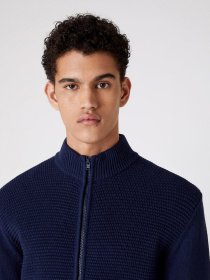 Худи и свитшоты Wrangler Full Zip Knit модель W8B5QO114 Фото