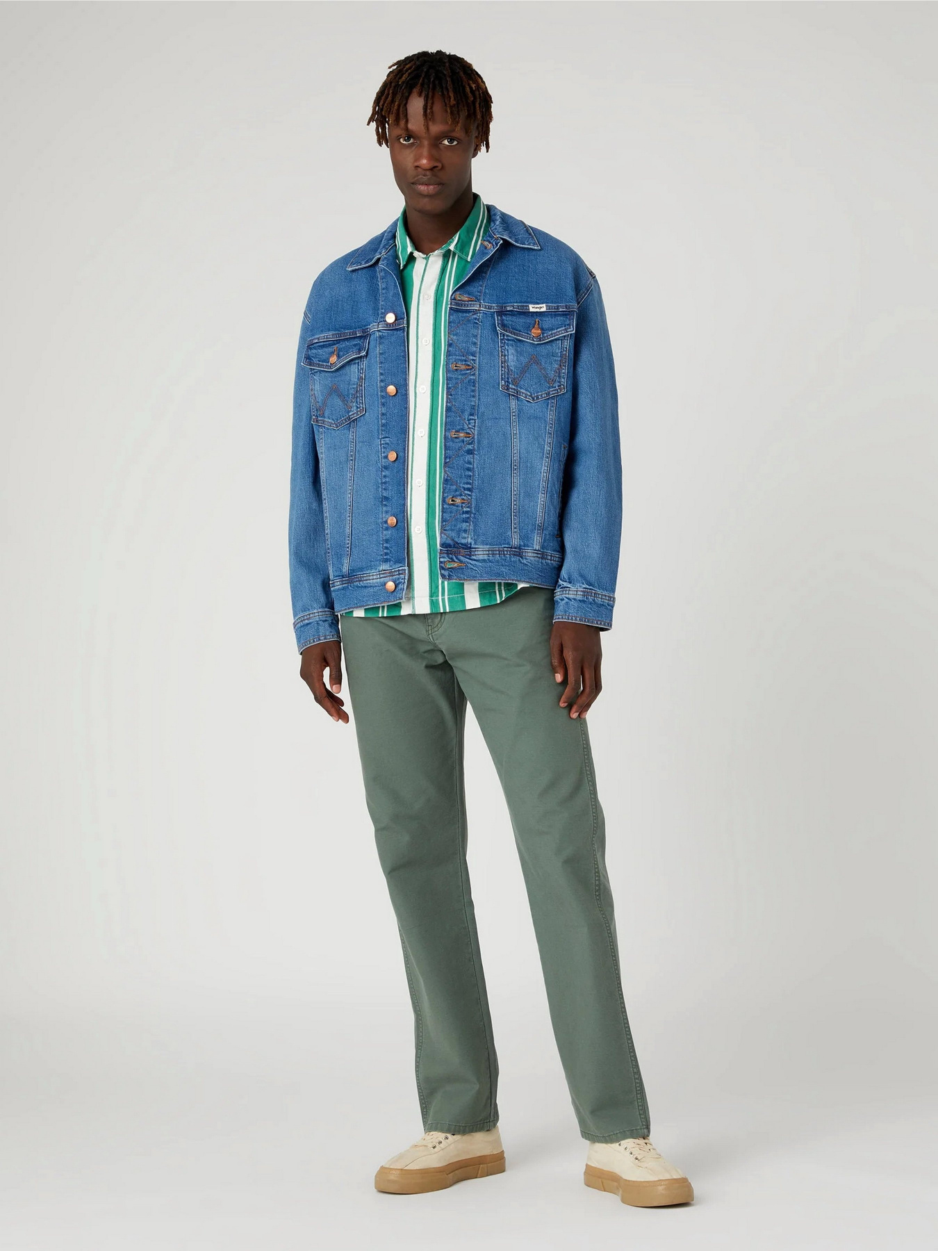 Куртки та дублянки Wrangler Anti Fit модель W459DNY96 Фото