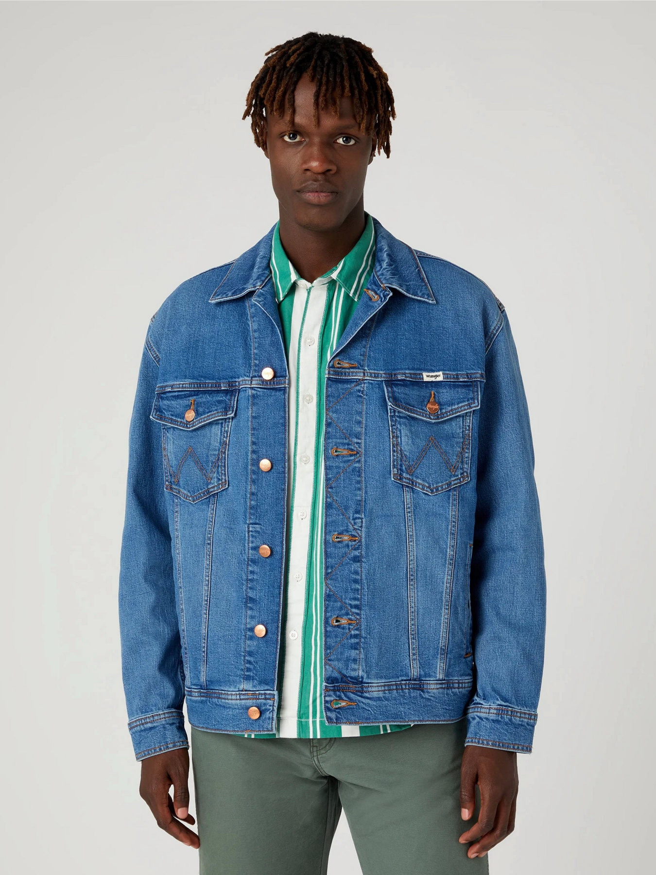 Куртки та дублянки Wrangler Anti Fit модель W459DNY96 Фото