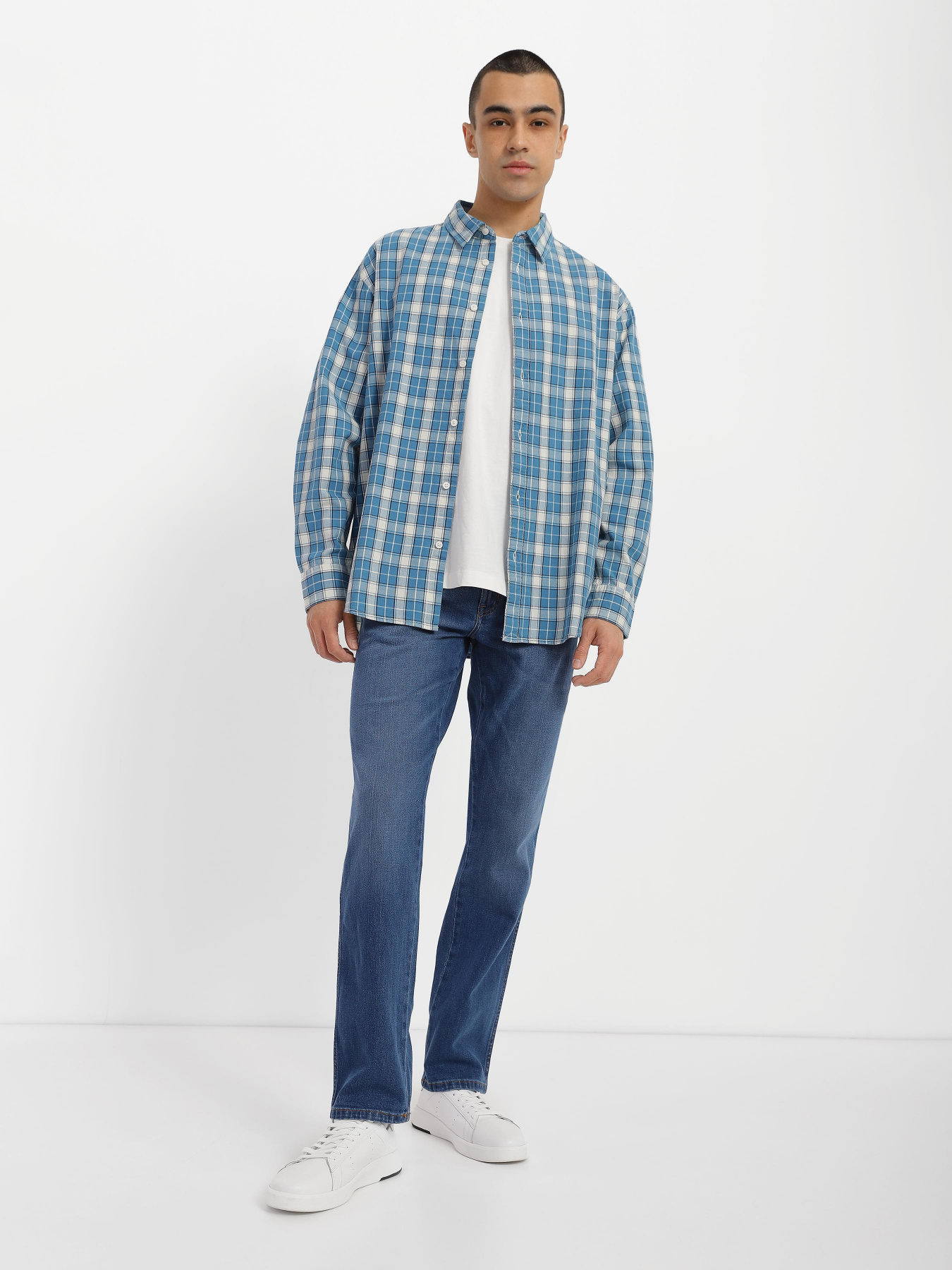 Рубашки Wrangler Non Pocket Shirt модель W594TR69F Фото