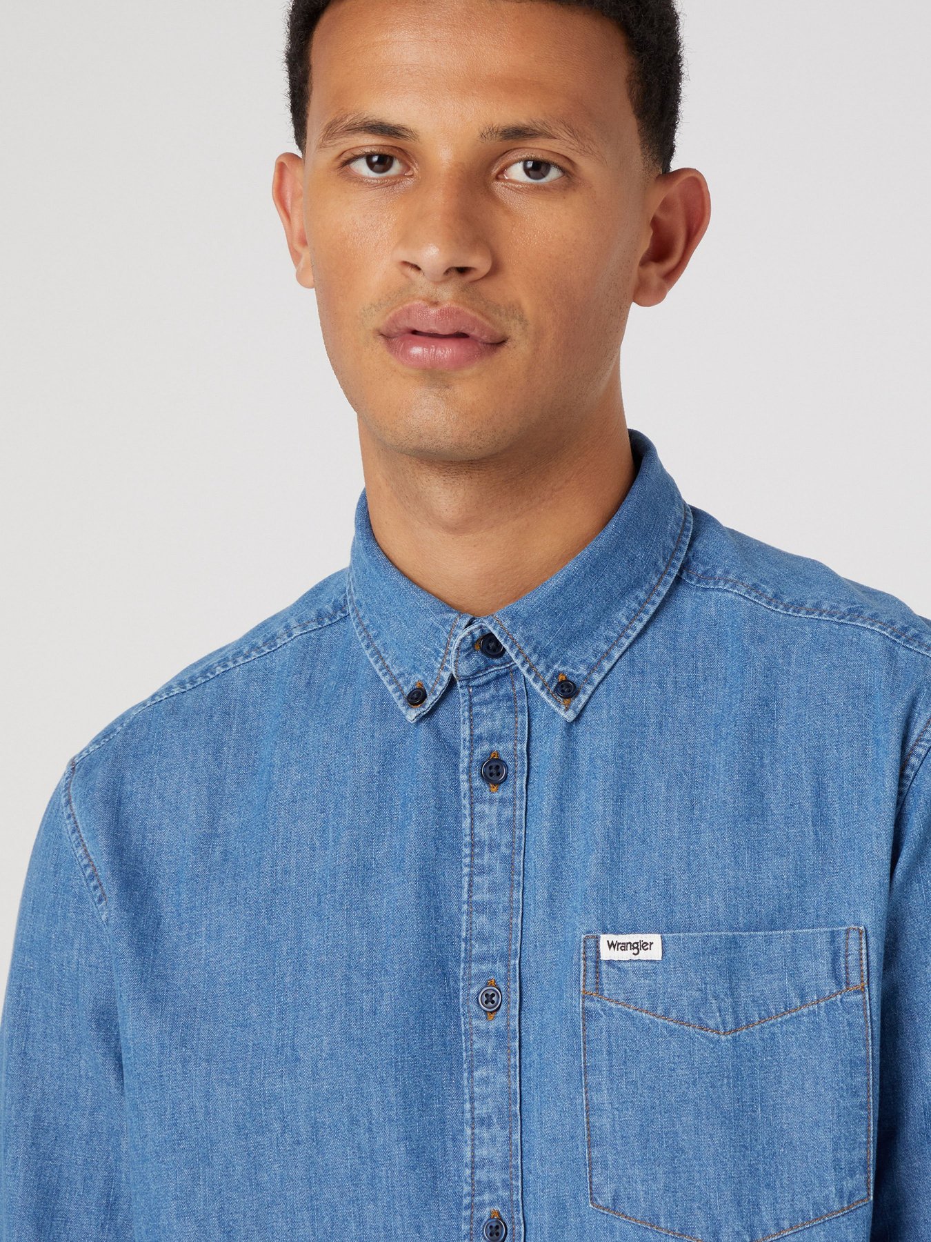 Рубашки Wrangler One Pocket Button Down модель W5B15K14V Фото