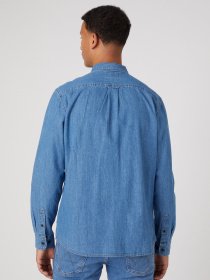 Рубашки Wrangler One Pocket Button Down модель W5B15K14V Фото